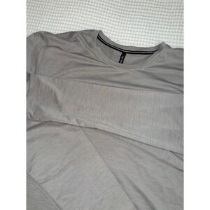 Ten Thousand Training Shirt Mens XL Grey Long Sleeve Performance Tee NWT